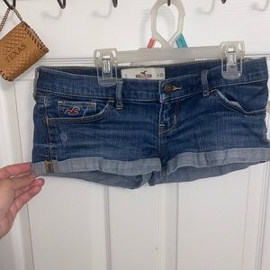 Hollister denim shorts